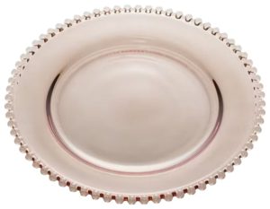 Prato de sobremesa Cristal Pear Fumê