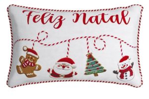 Capa Almofada Feliz Natal