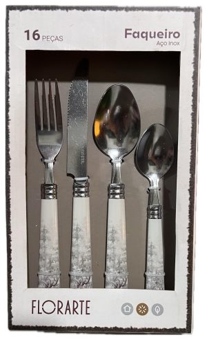 faqueiro de aço inox