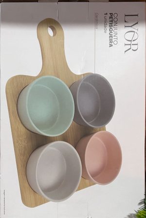 conjunto de petisqueira de cerâmica-LYOR